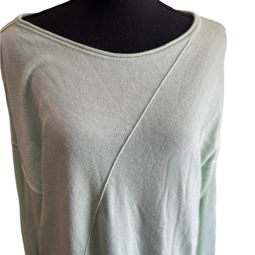 CHICO'S WOMEN SIZE 16 LIGHT GREEN SWEATER - Picture 1 of 9